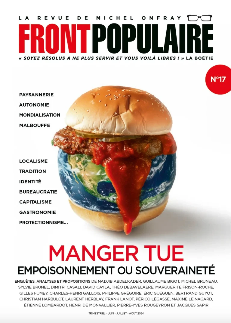 N°17 : Manger tue – Empoisonnement ou souveraineté