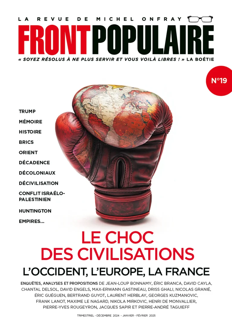 N°19 : Le choc des civilisations – L’Occident, l’Europe, la France